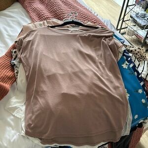 Bohme essentials tshirt mauve